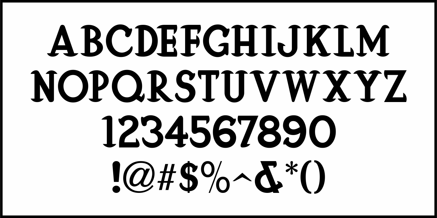 Street Vendor Font Poster #4