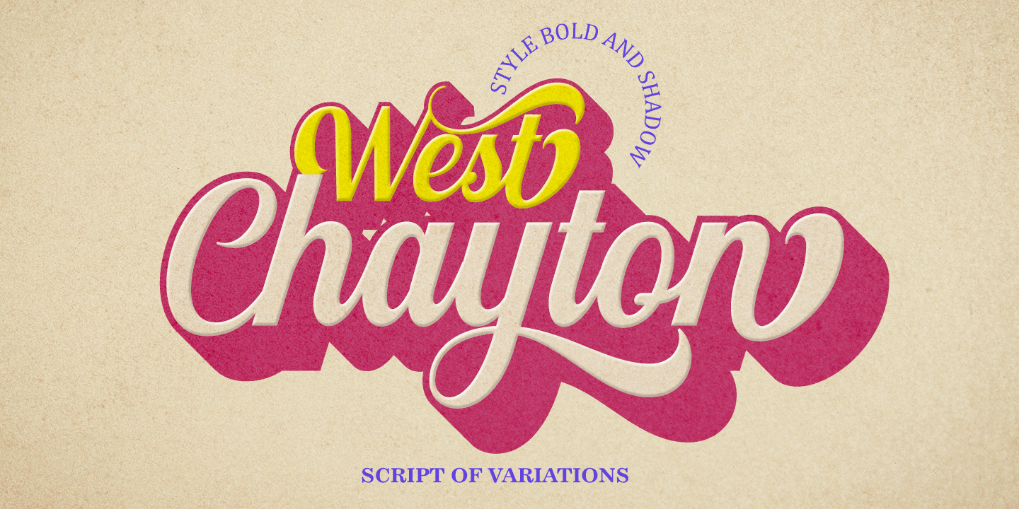 Bentley Variations Font Poster #4