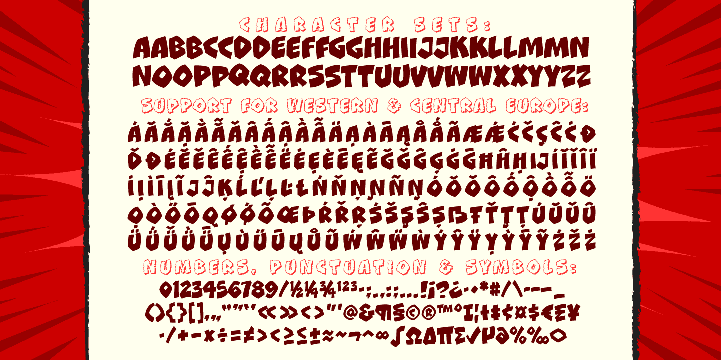 Clobberin Time Font Poster #1