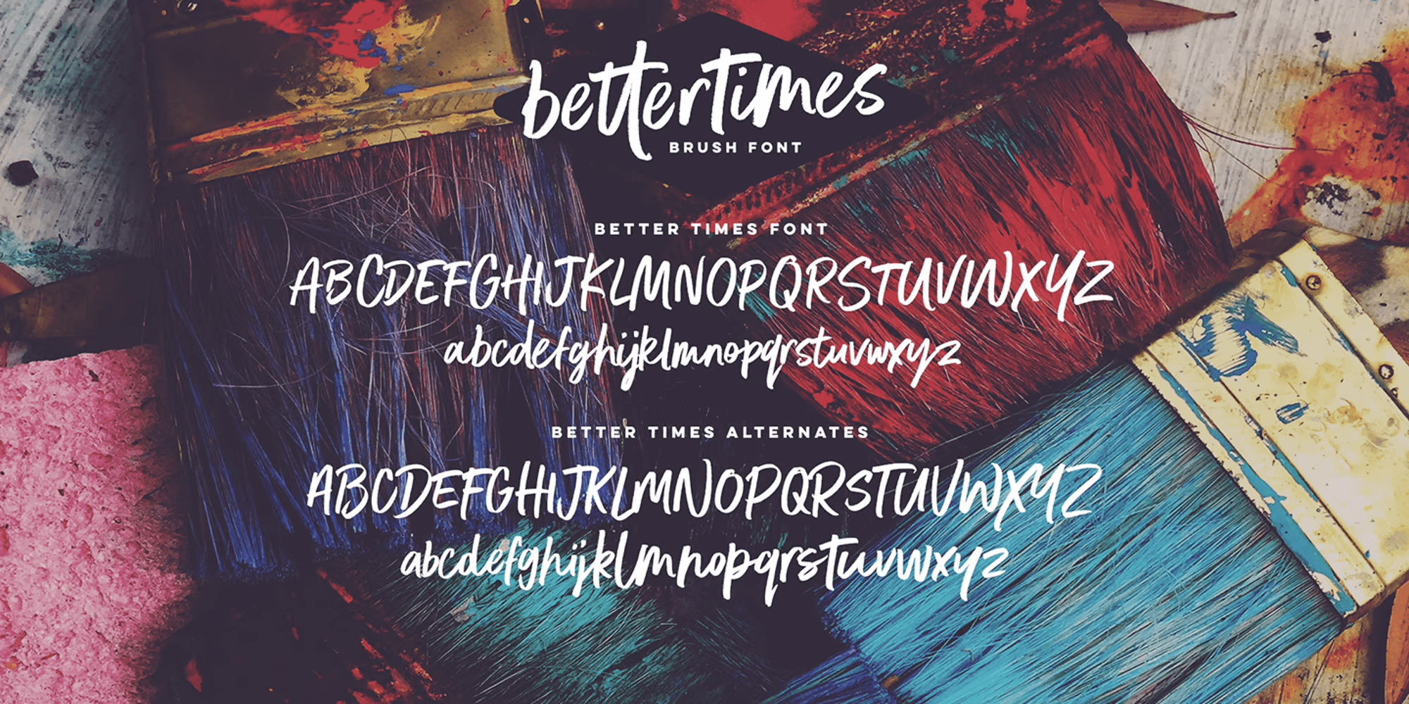 Better Times Font Poster #1