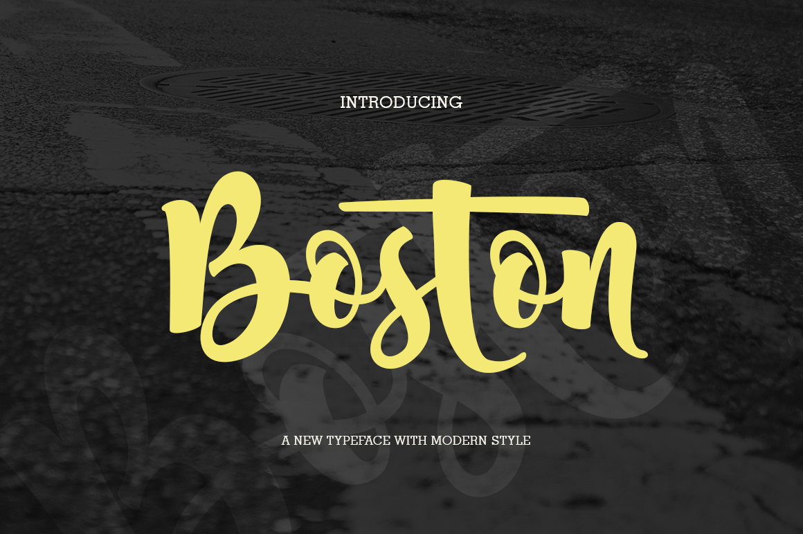 Boston Font Family