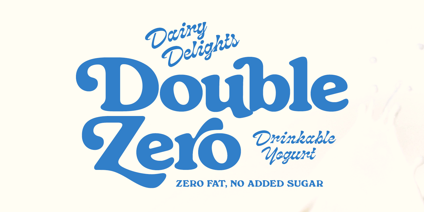 Monstera Font Poster #1