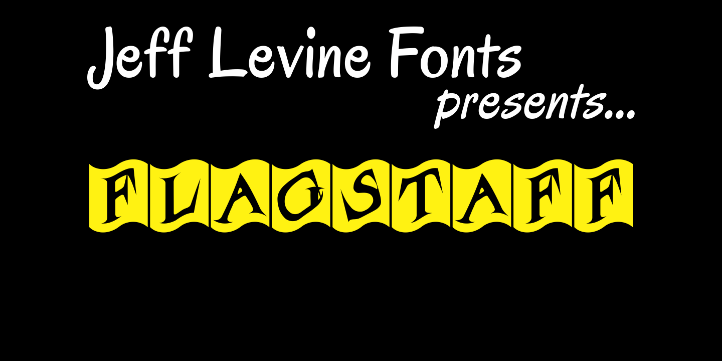 Flagstaff Font Family Poster