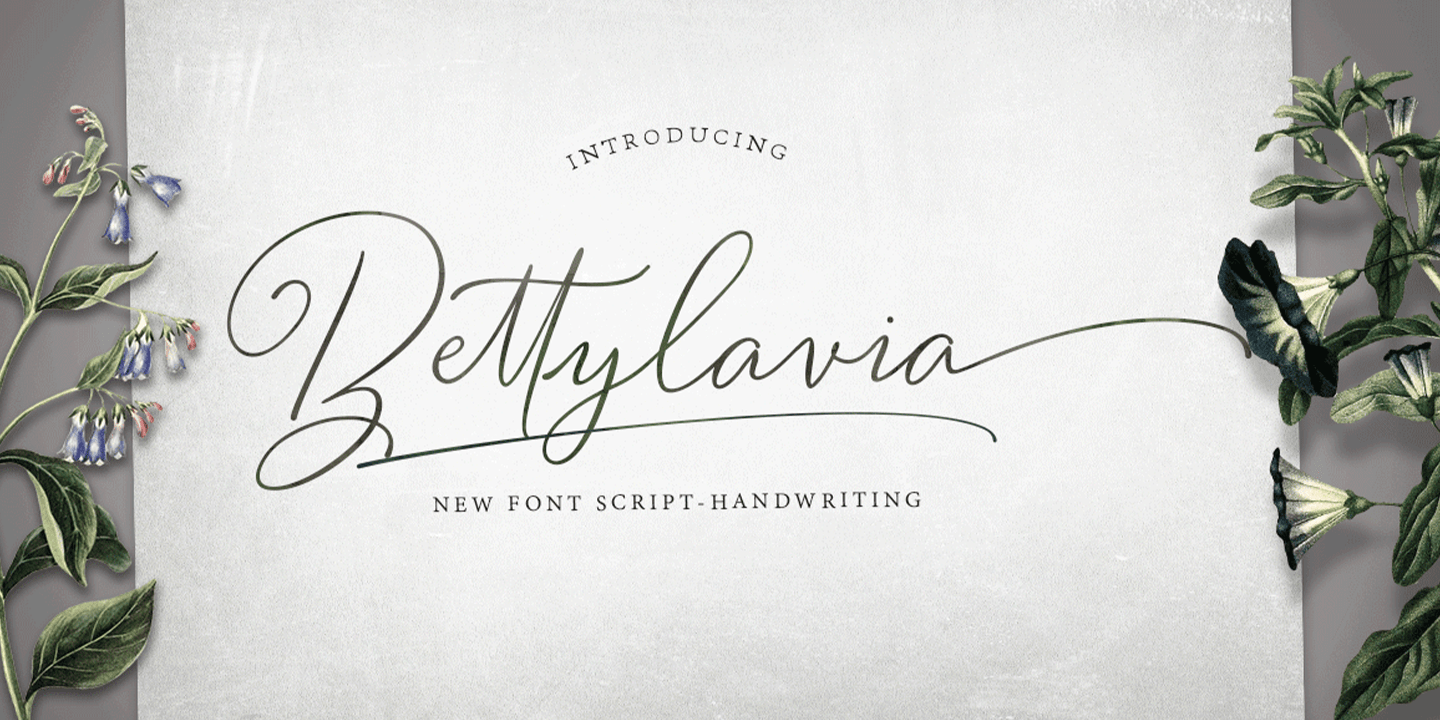 Bettylavia Font Family