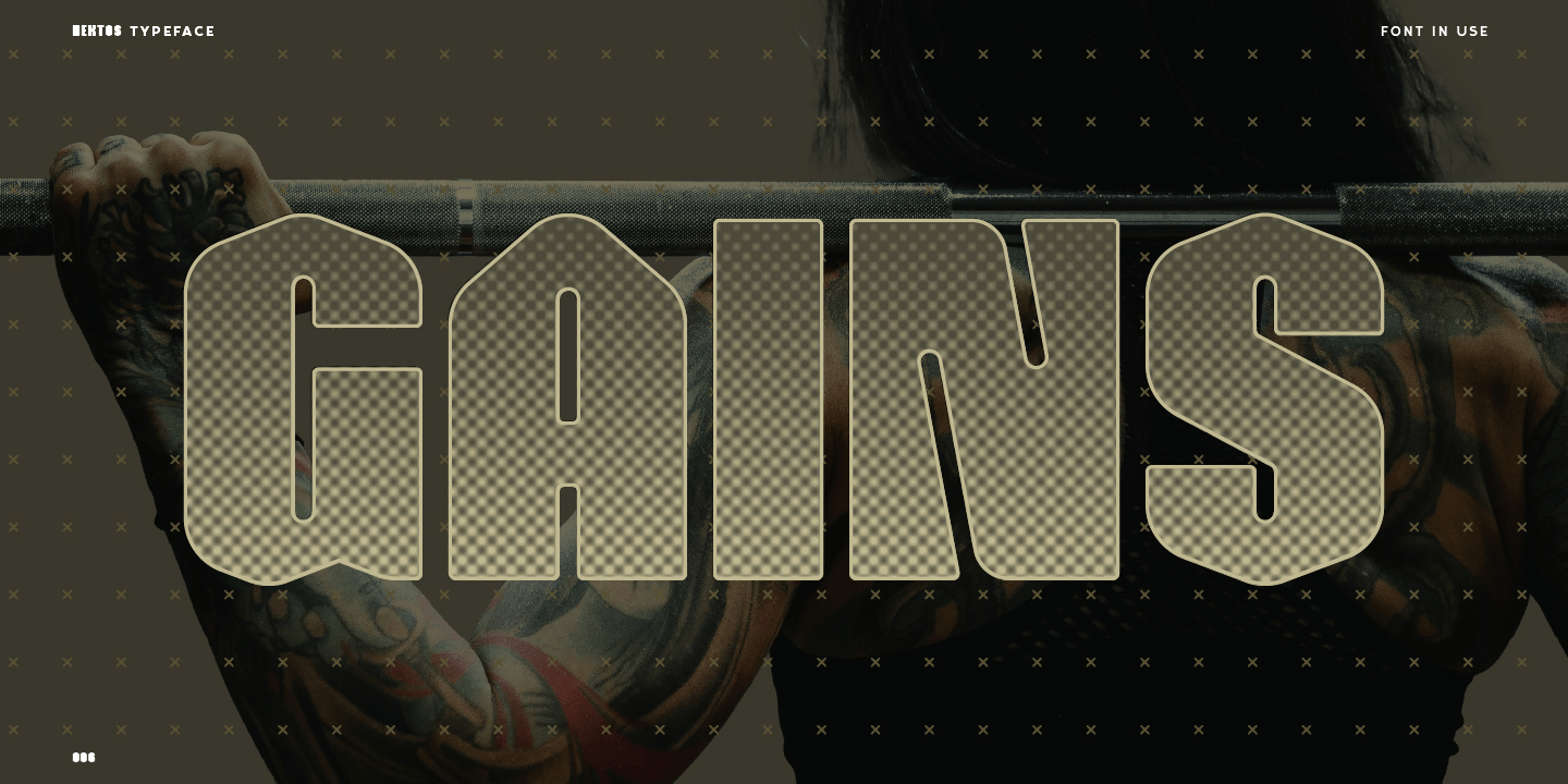 Hektos Regular Font Poster #7