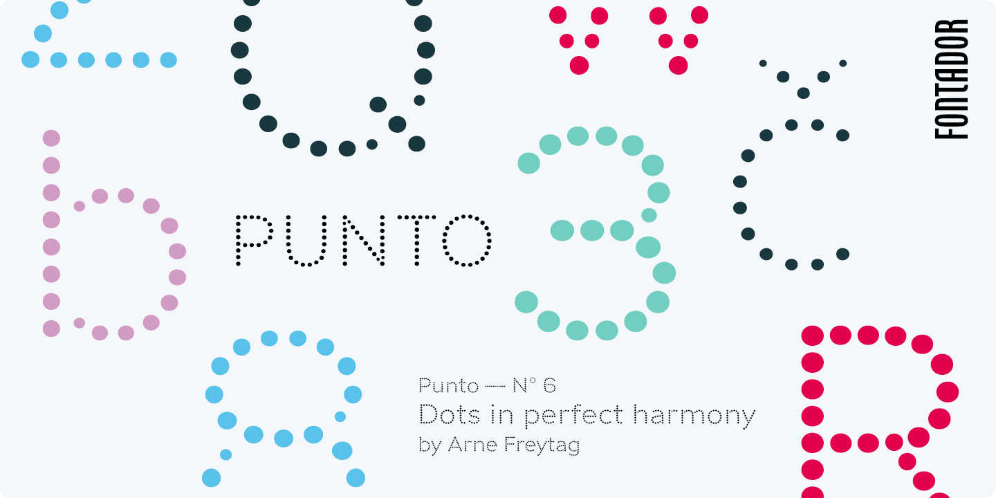 Punto Font Family