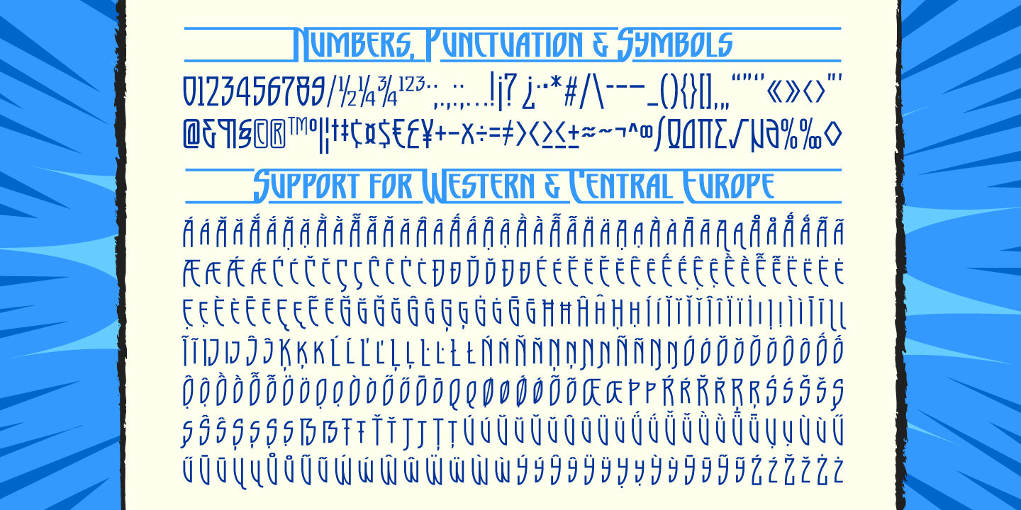 Chronopolis Font Poster #1
