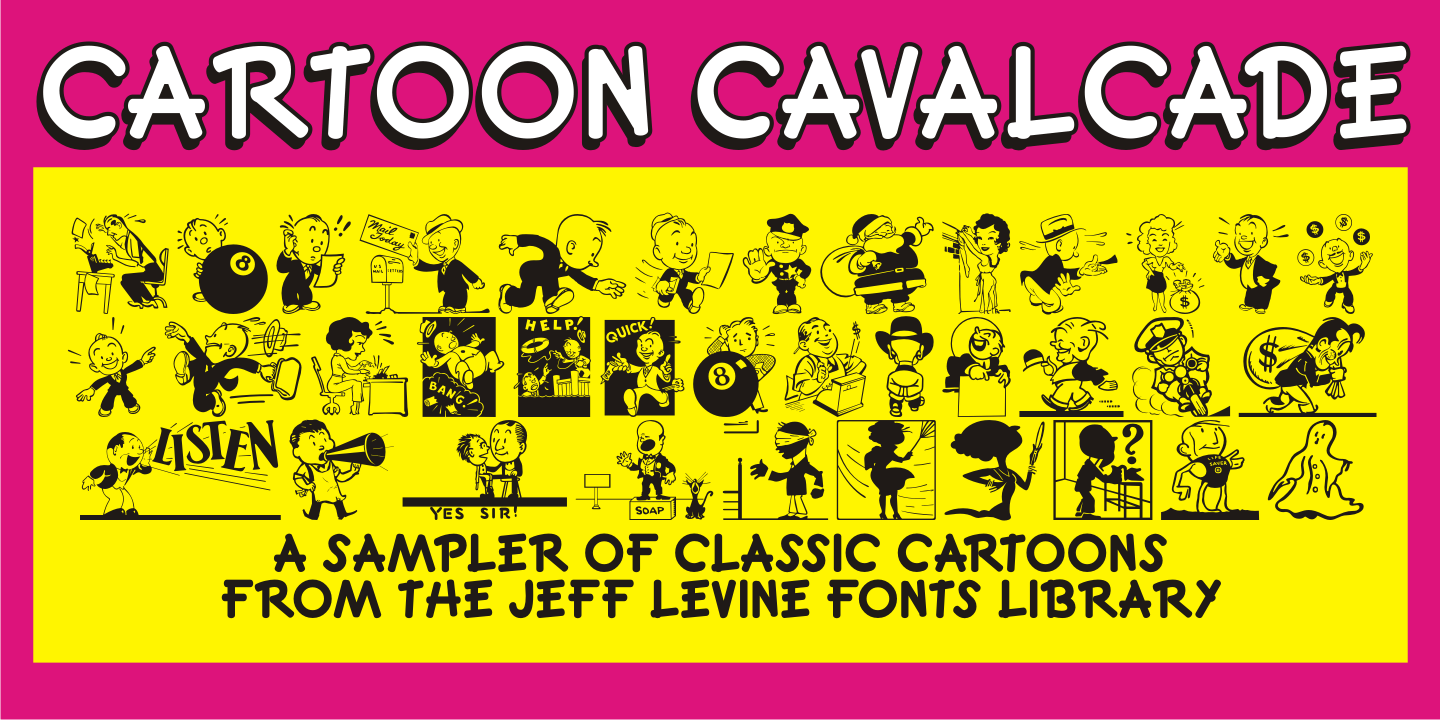 Cartoon Cavalcade Font Family
