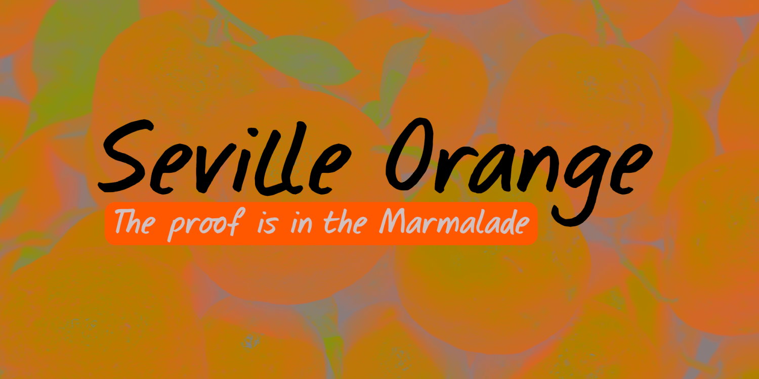 Seville Orange Poster