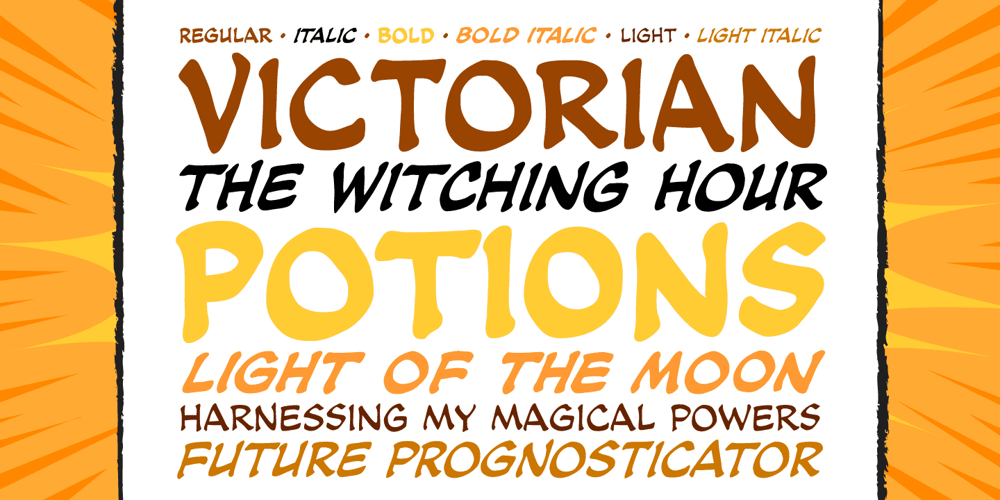 Soothsayer Font Poster #1