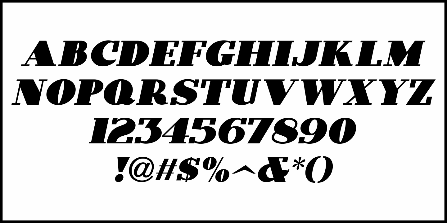Radio Commercial Font Poster #5