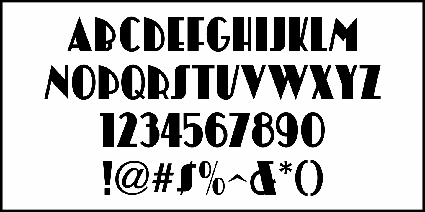 Travel Posters Font Poster #1