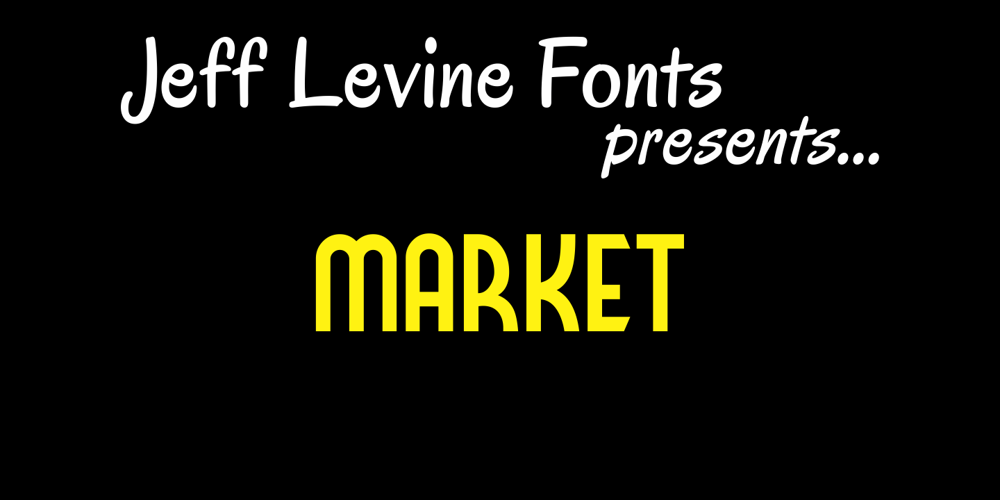 Market Font Family