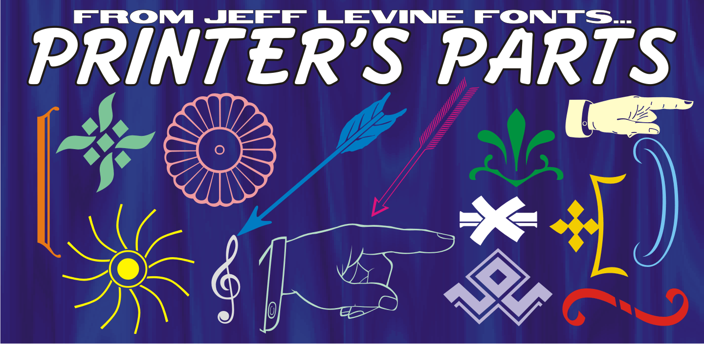 Printers Parts Font Family
