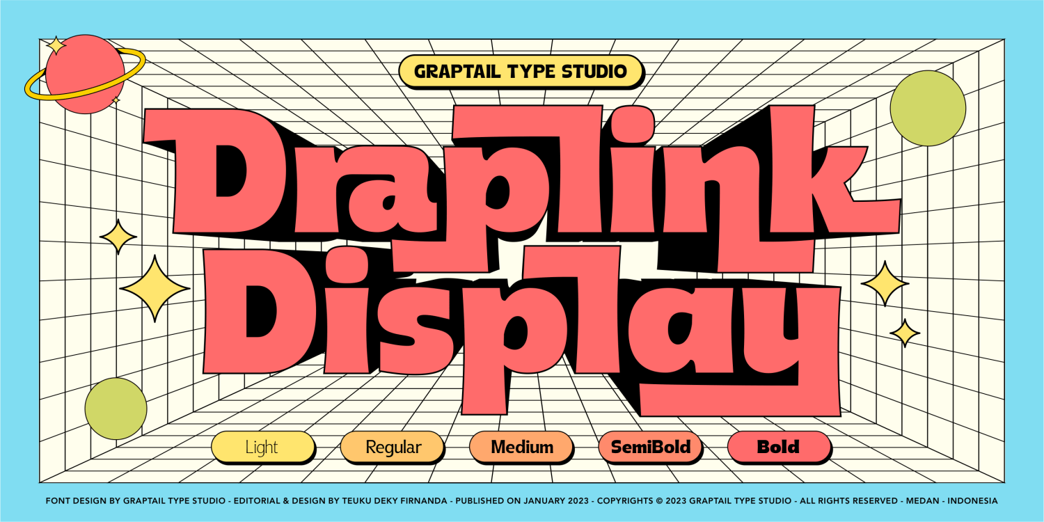 Draplink Font Family