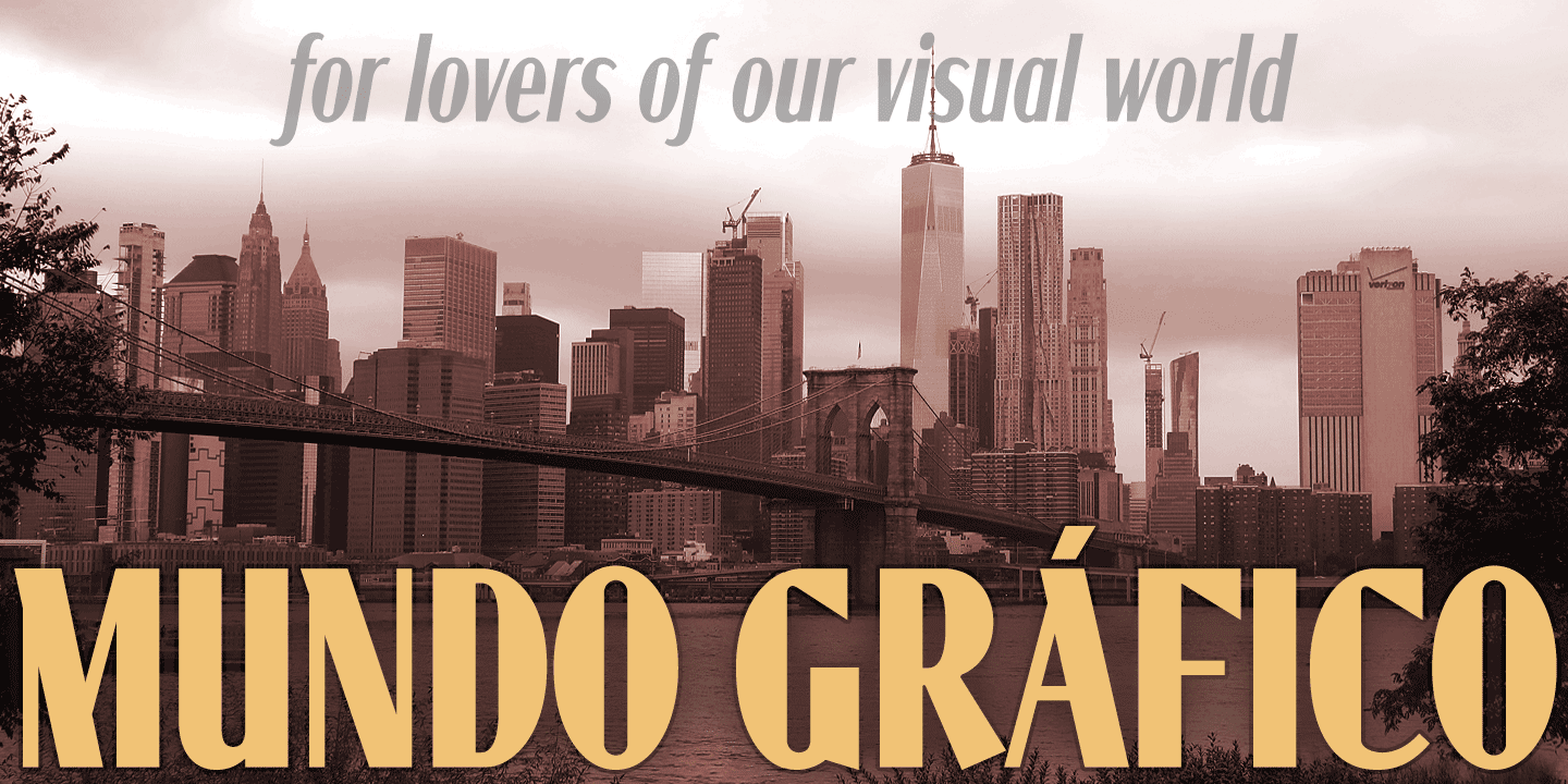 Mundo Grafico Font Poster #9