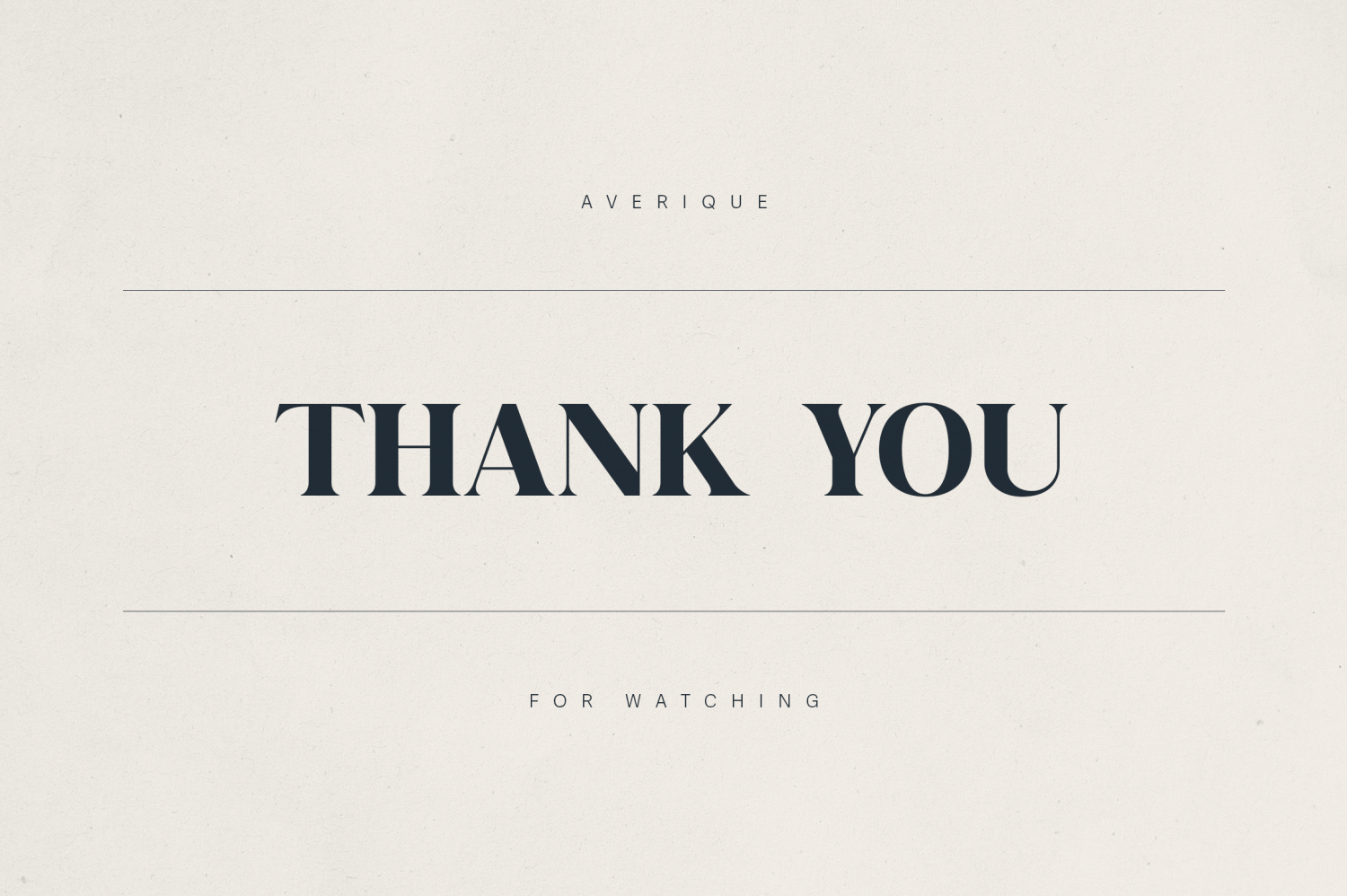 Averique Font Poster #1