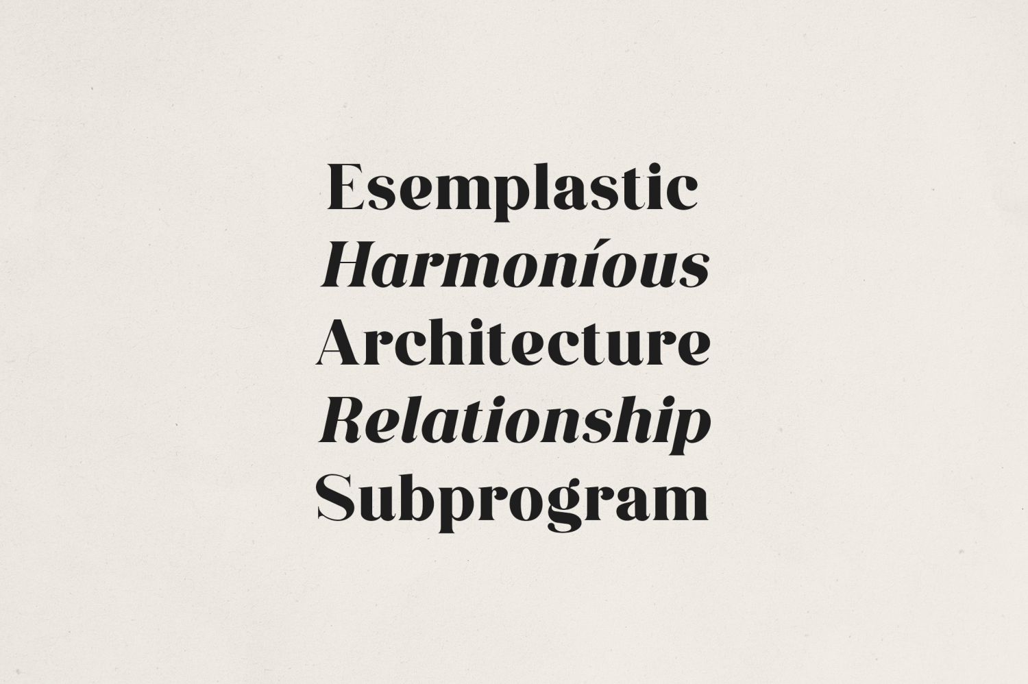 Averique Font Poster #1