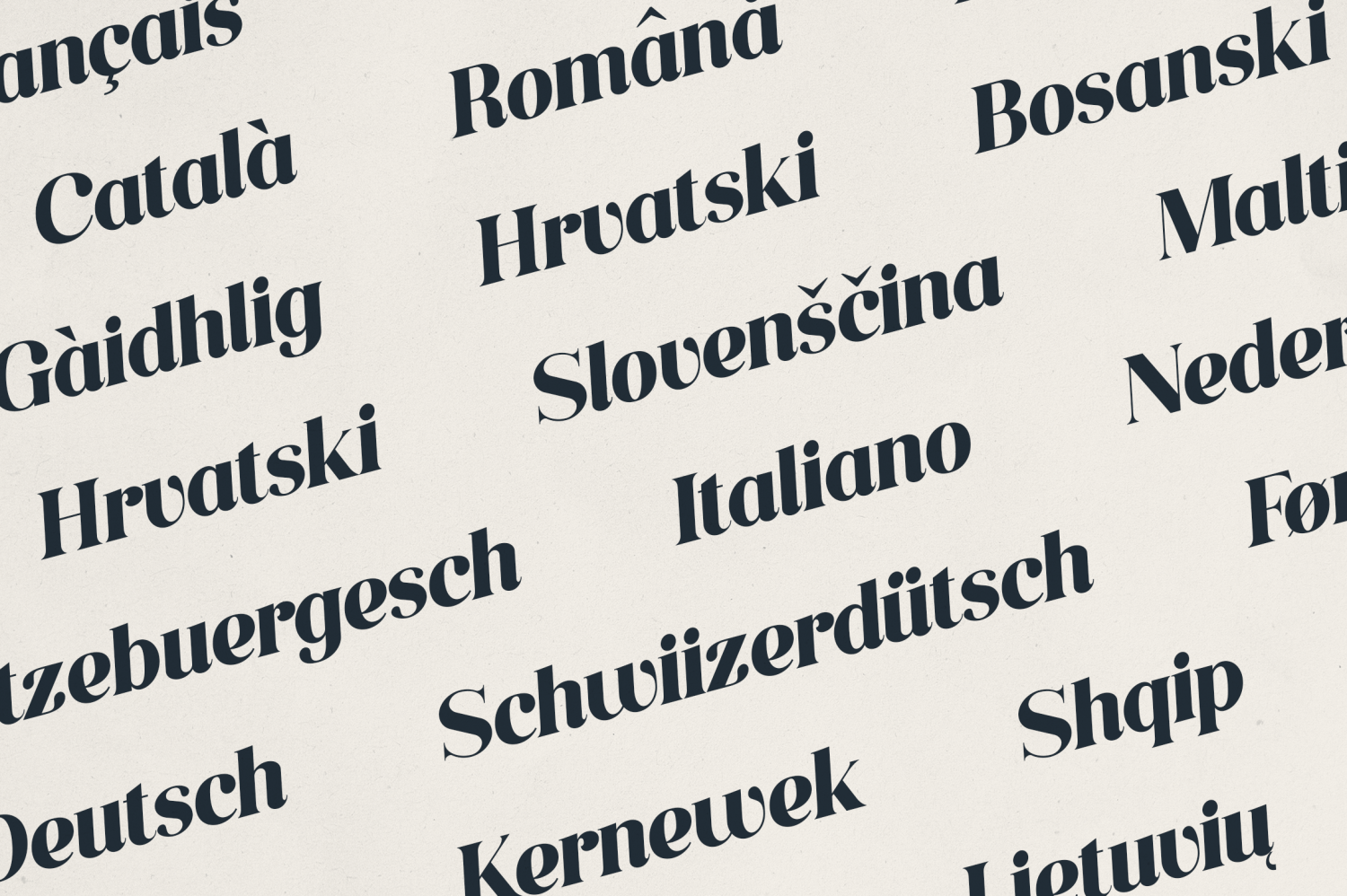 Averique Font Poster #1