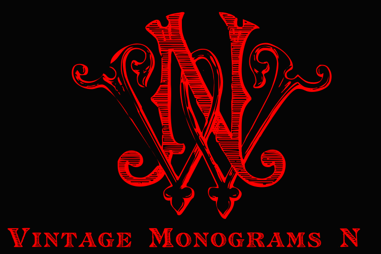 Monocracy Vintage N Font Poster #1