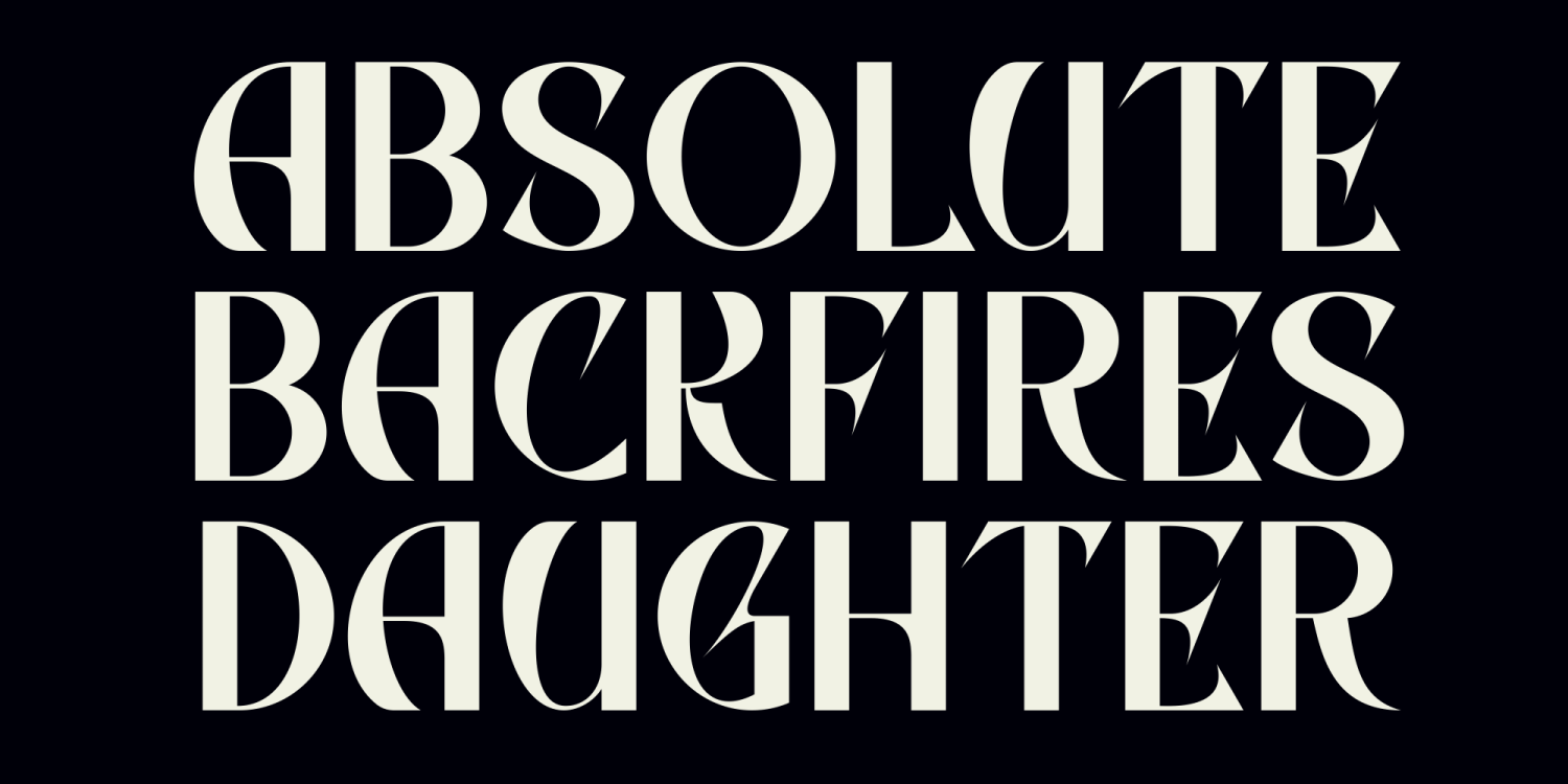 Meroa Font Poster #1