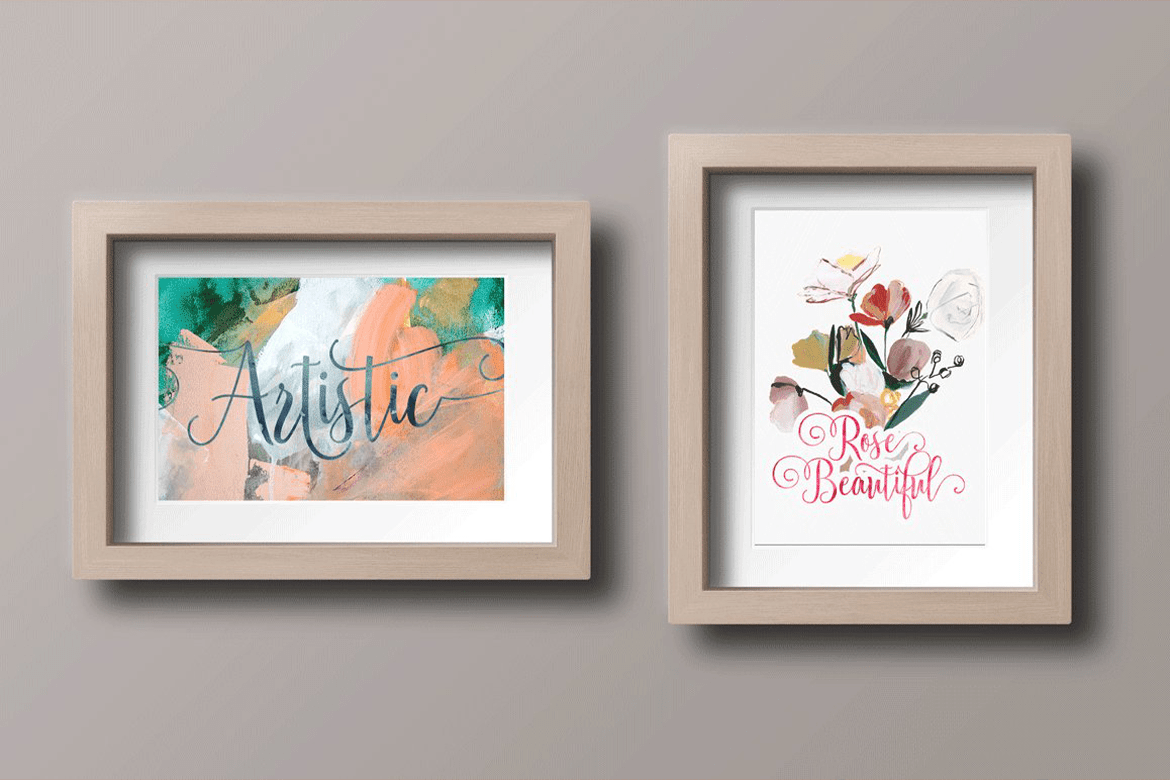 Valentina Font Poster #3