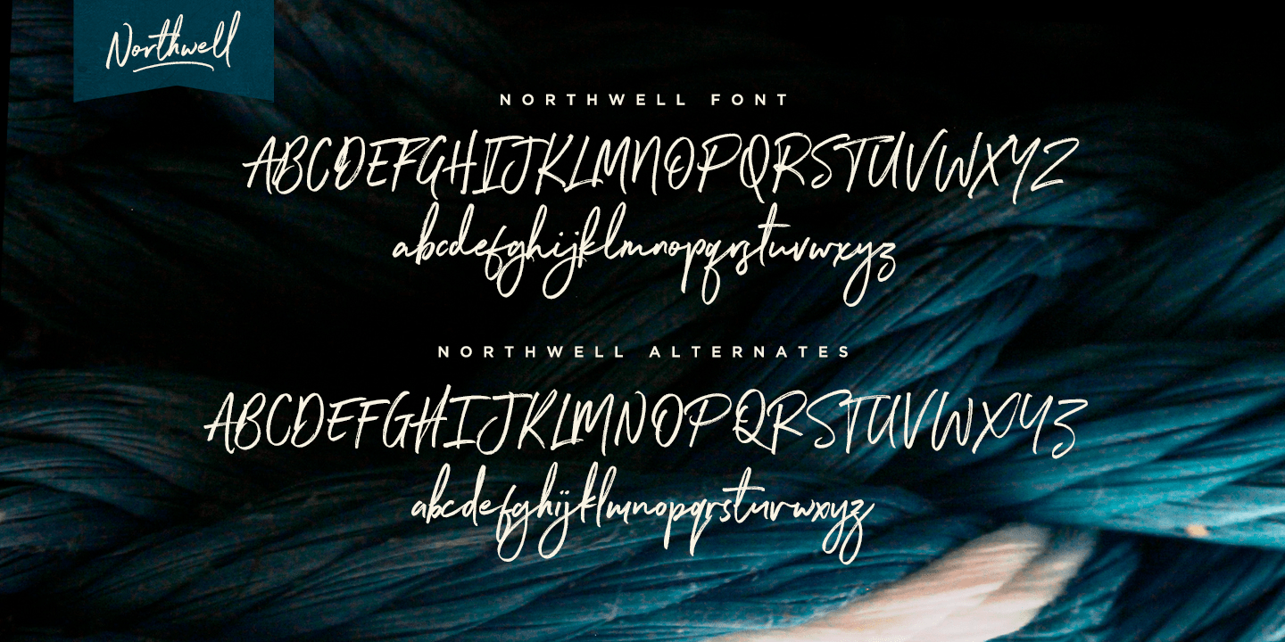 Northwell Font Poster #1