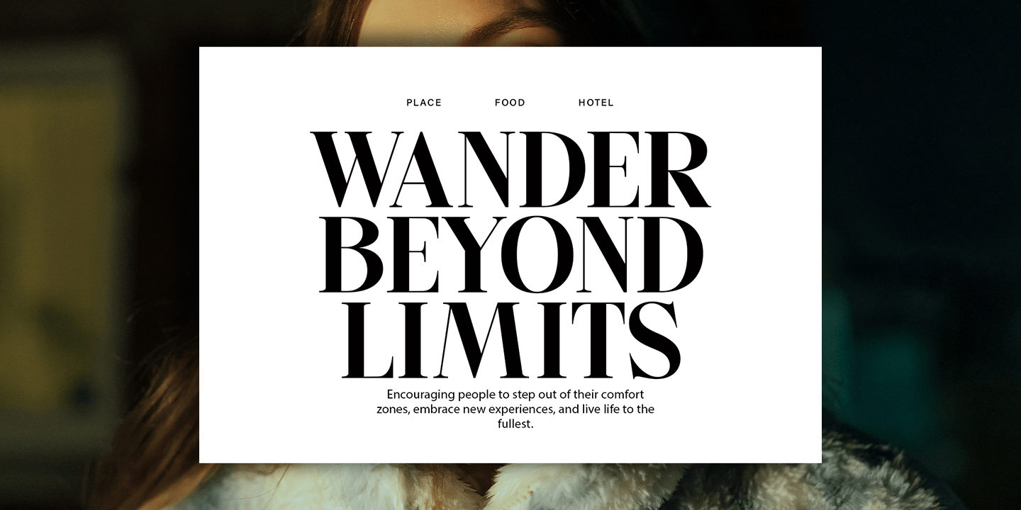 Briselle Font Poster #11