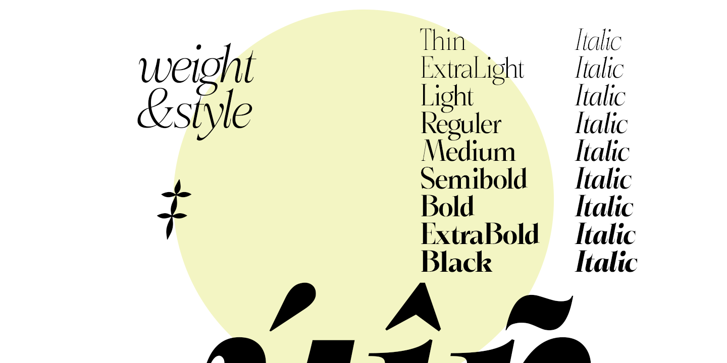 Briselle Font Poster #8