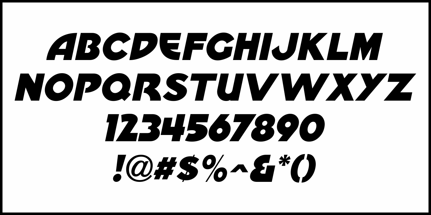 Family Deco Font Poster #1