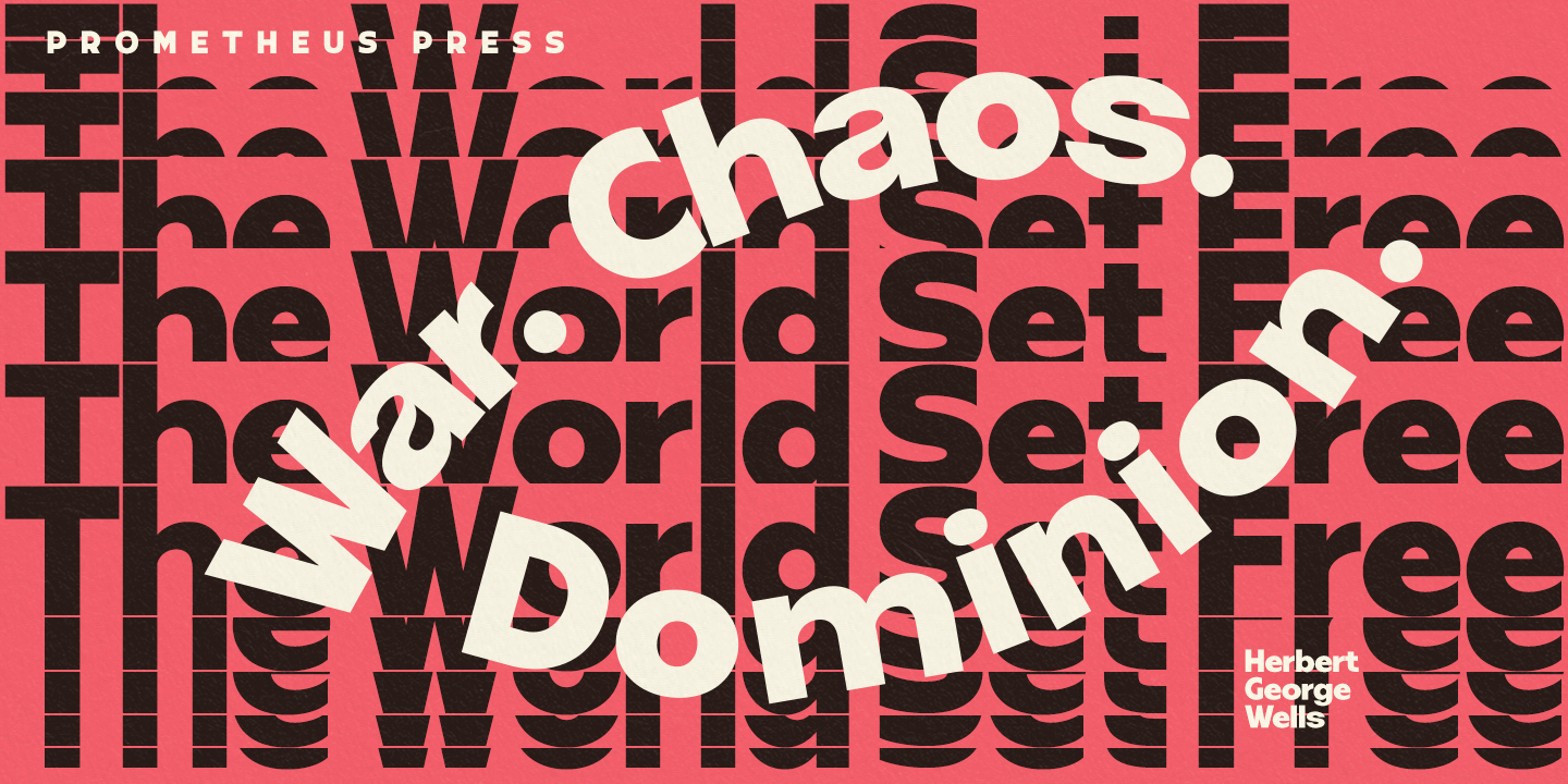 Grafik Poster Font Poster #1