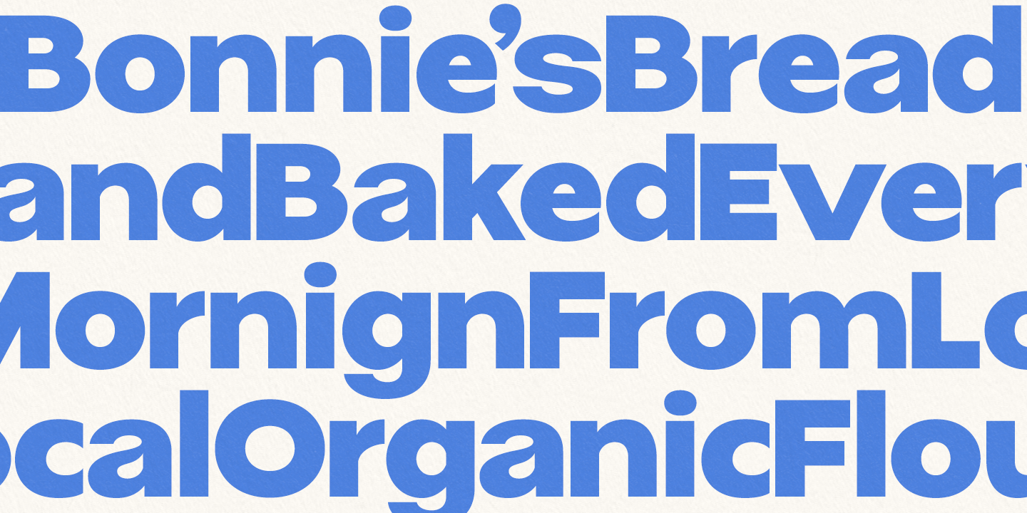 Grafik Poster Font Poster #1