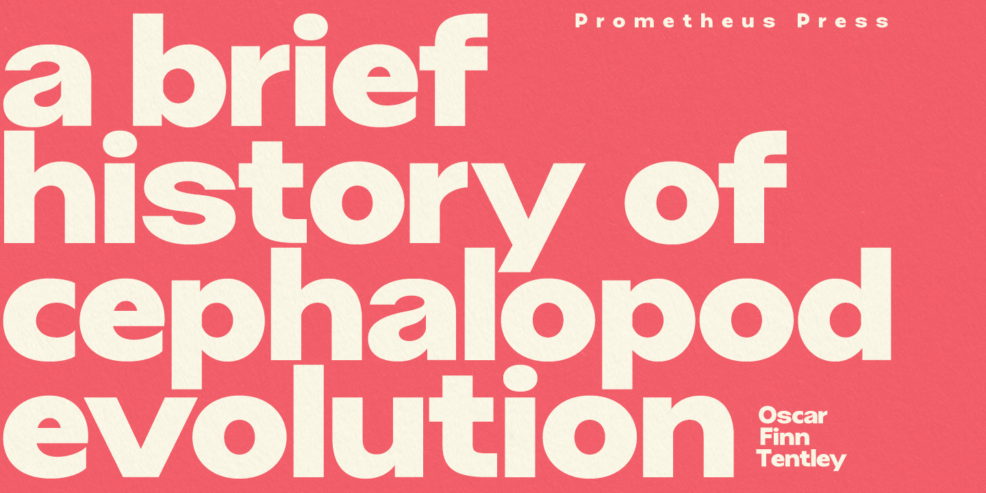 Grafik Poster Font Poster #1