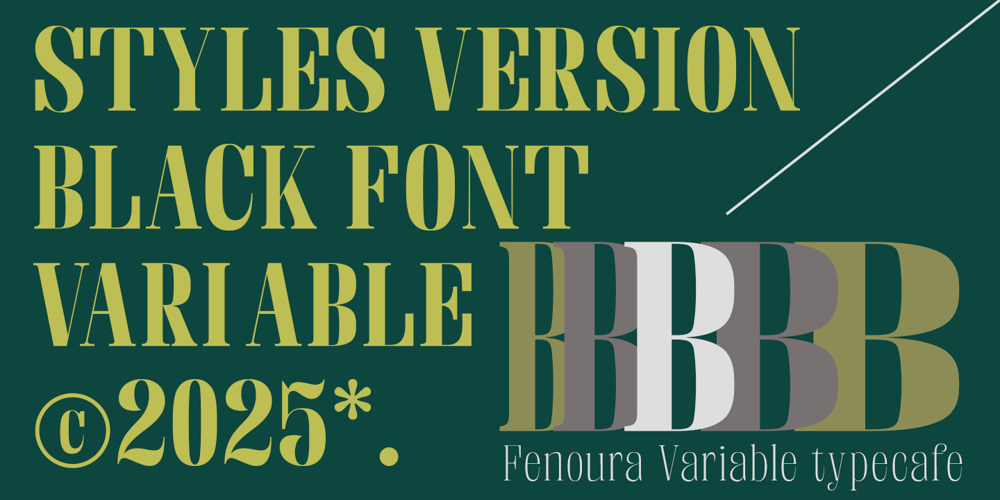 Fenoura Font Poster #1