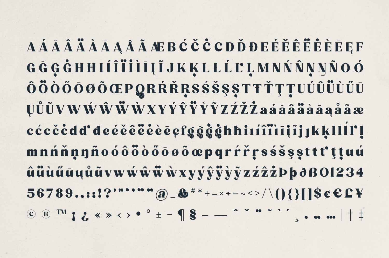 Quindle Font Poster #1