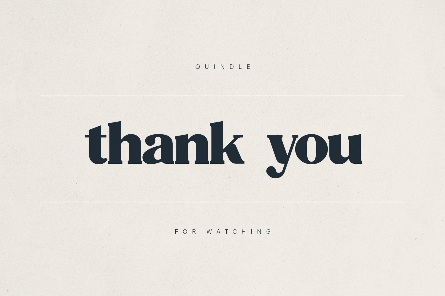 Quindle Font Poster #1
