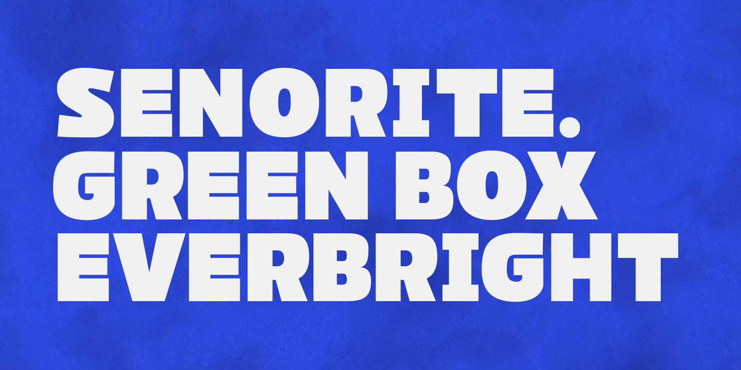 Paquero Font Family Poster