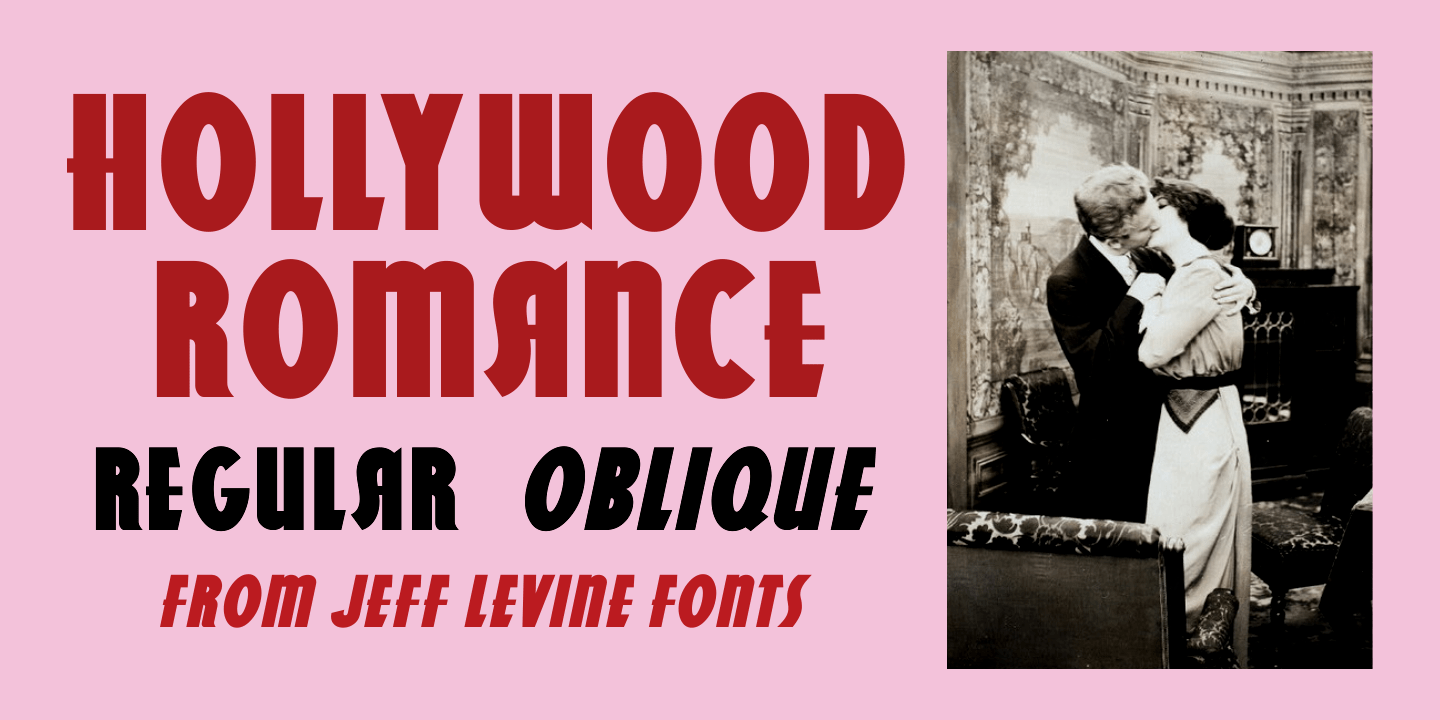 Hollywood Romance Poster