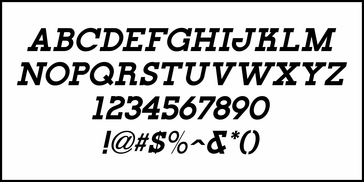 Cinema Serif Font Poster #5