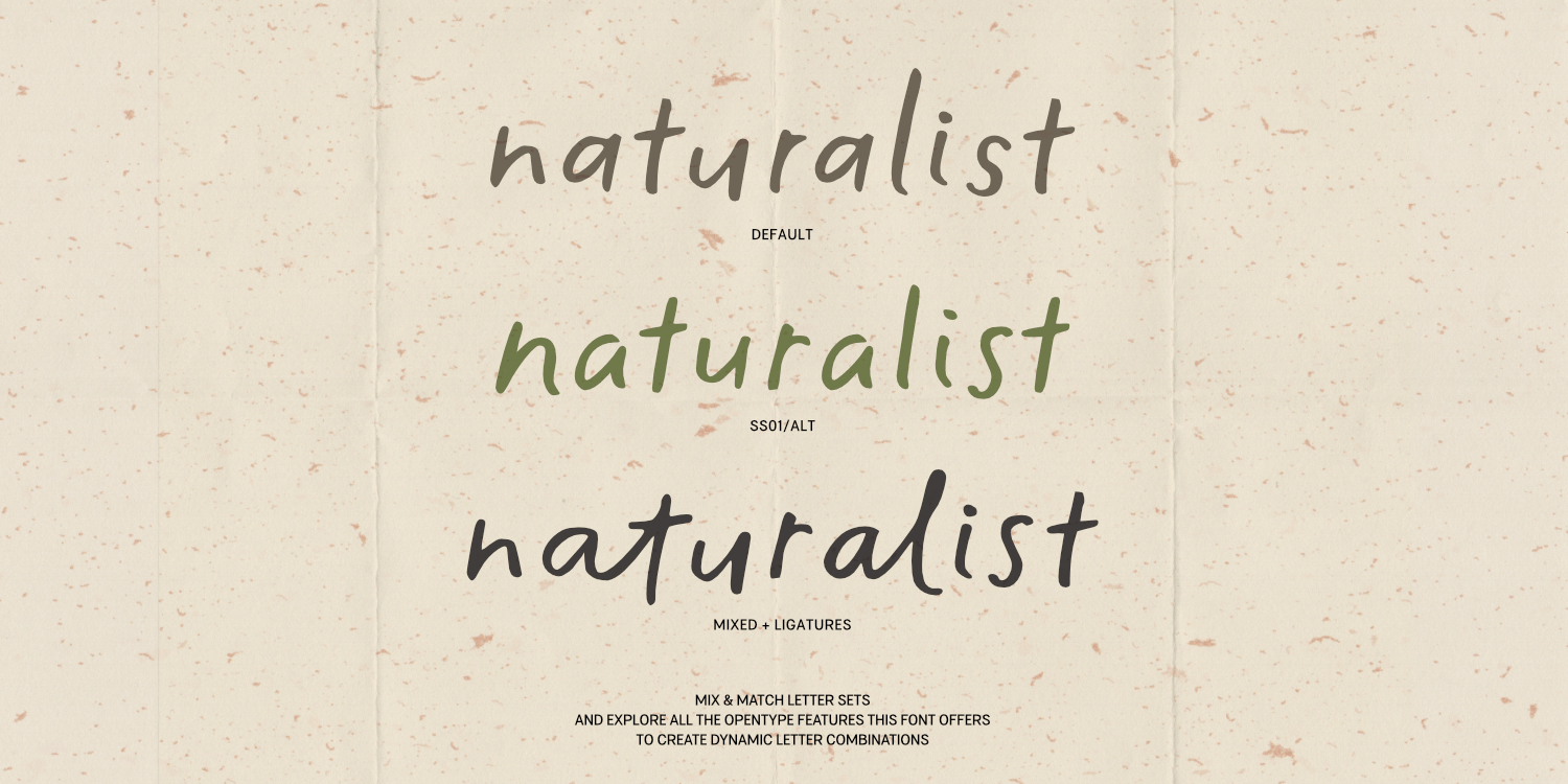 The Minimalist Font Poster #1