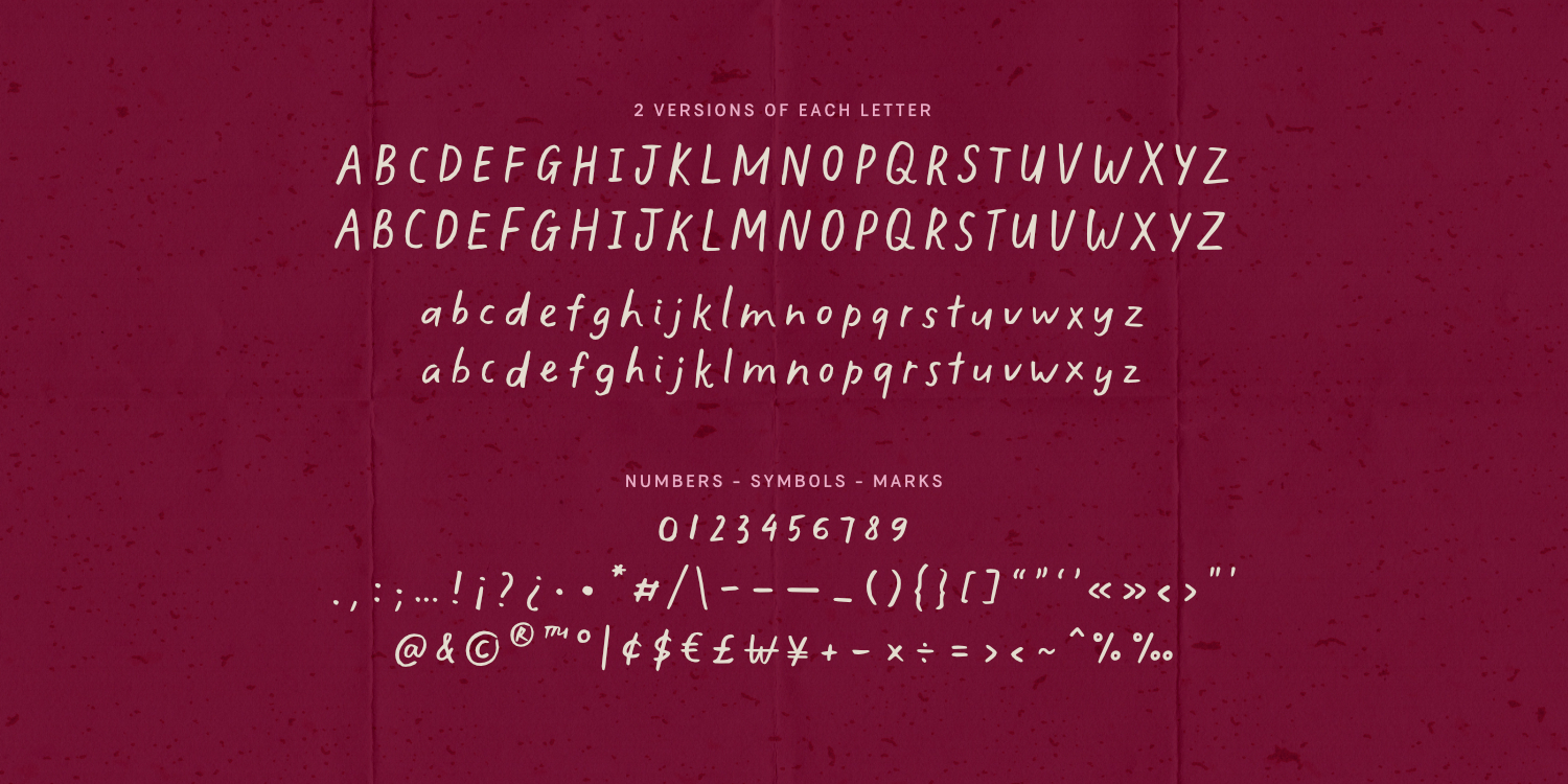 The Minimalist Font Poster #1