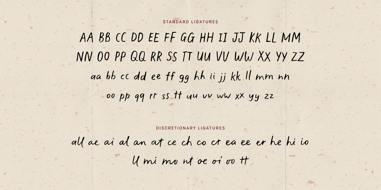 The Minimalist Font Poster #1