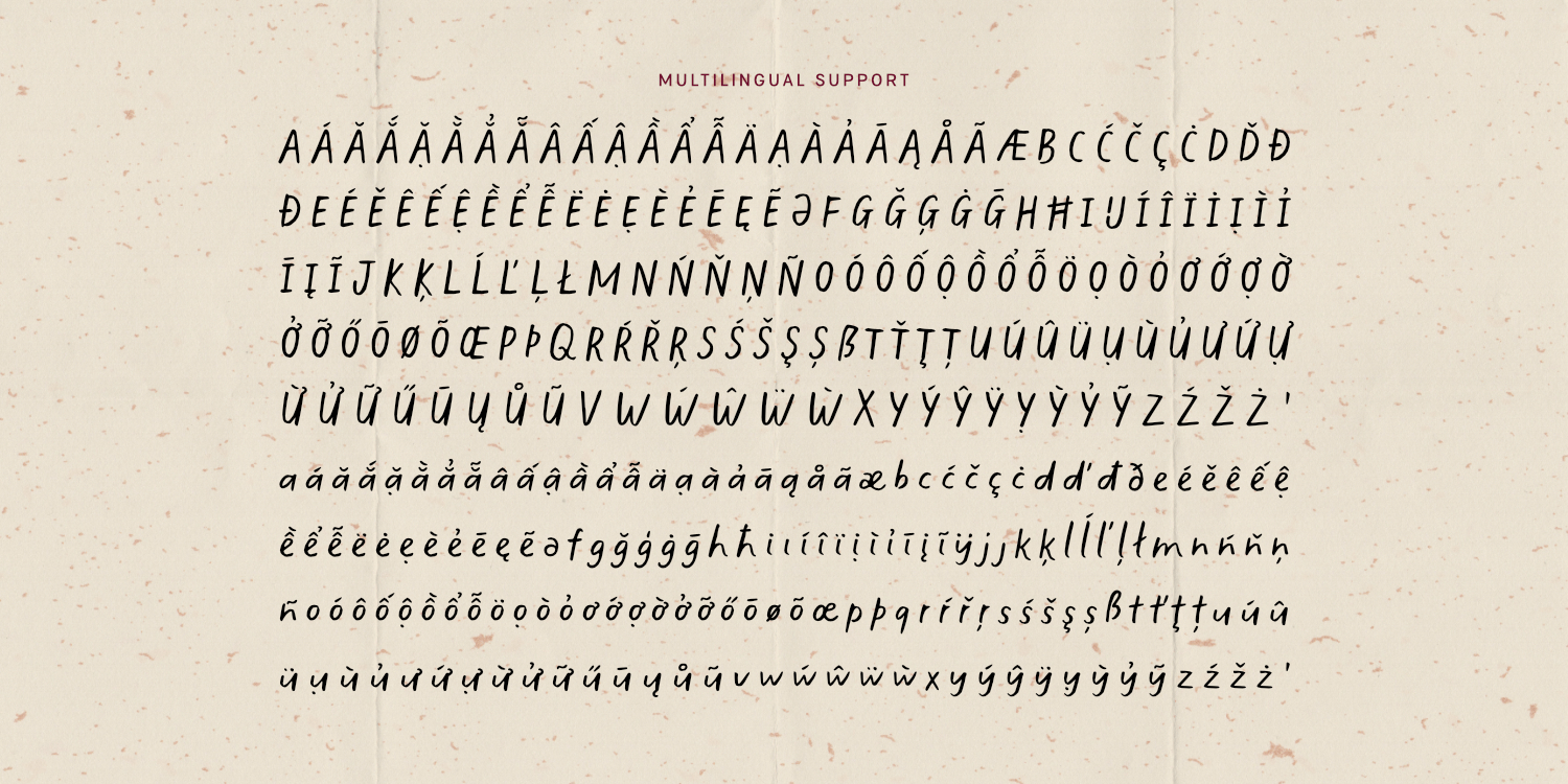 The Minimalist Font Poster #1