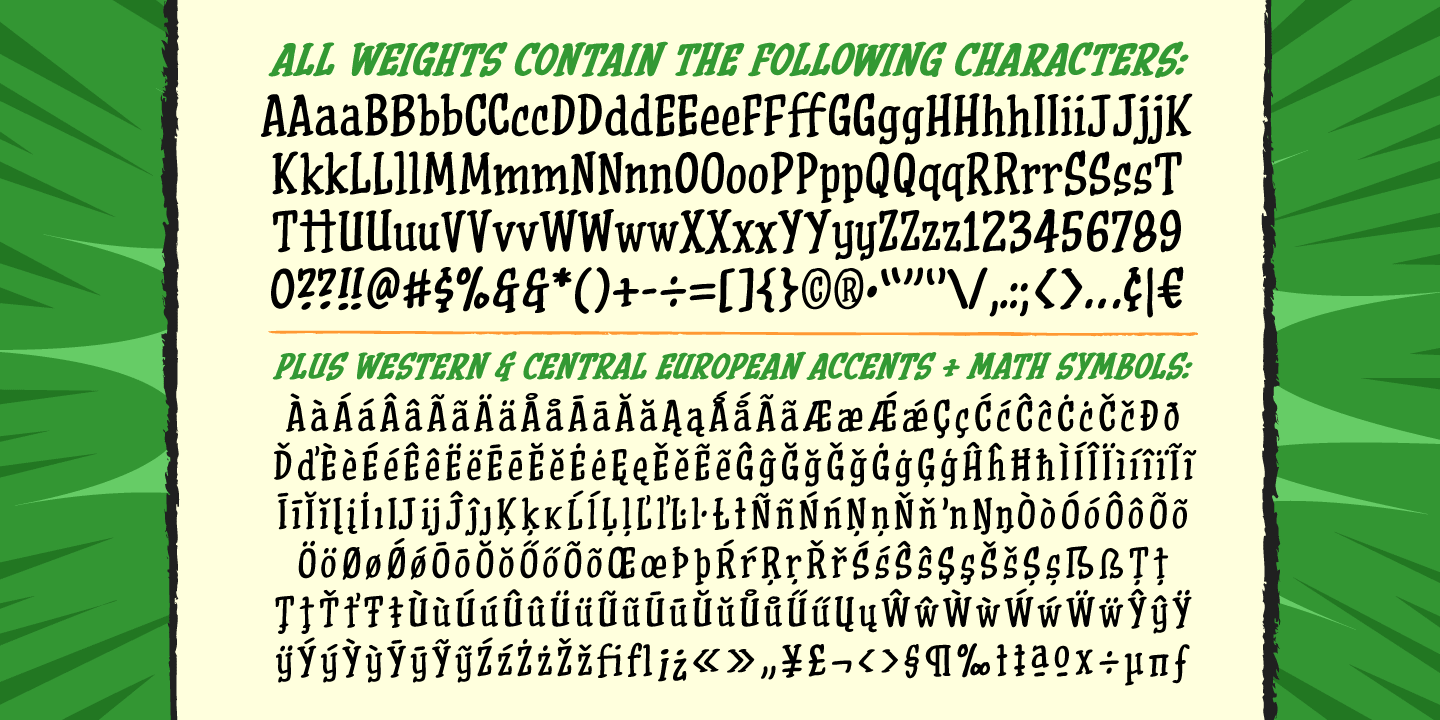 Beyond Belief Font Poster #1