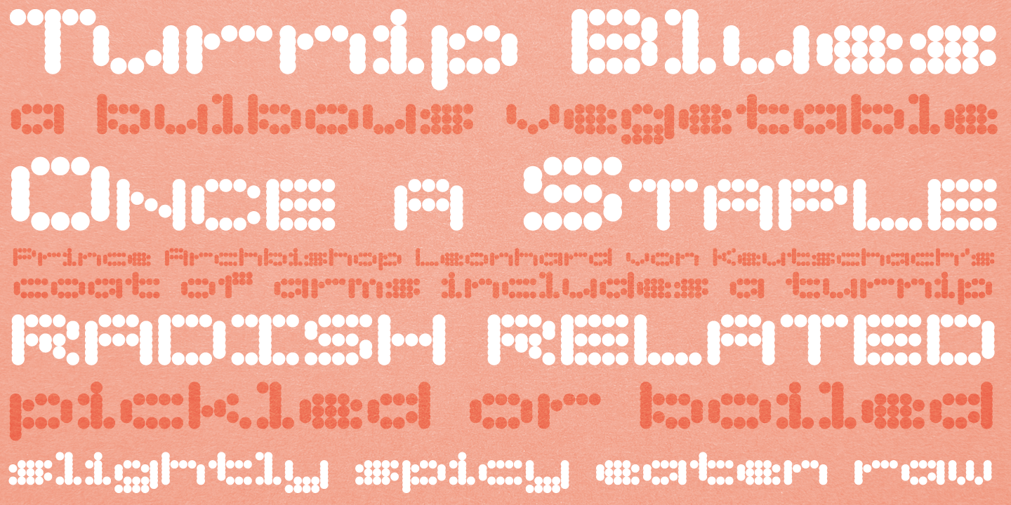 Delivery Matrix AOE Font Poster #1