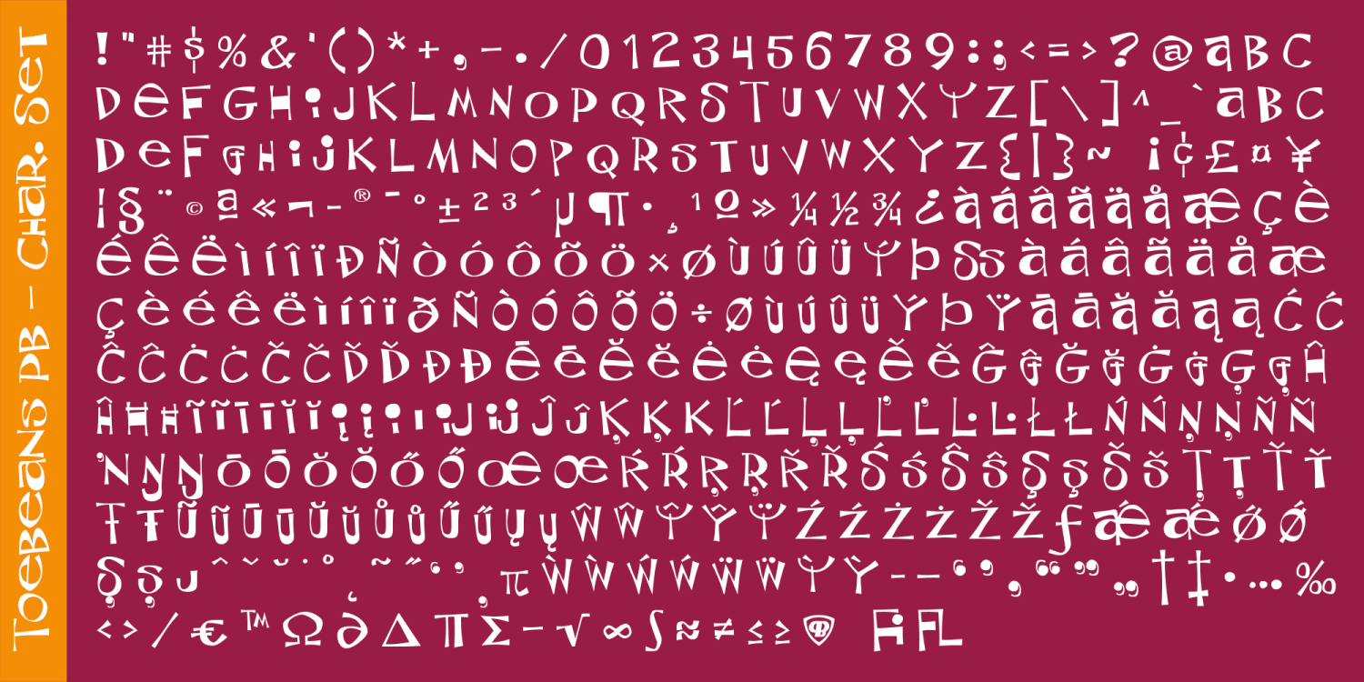 ToeBeans PB Font Family - Poster #5