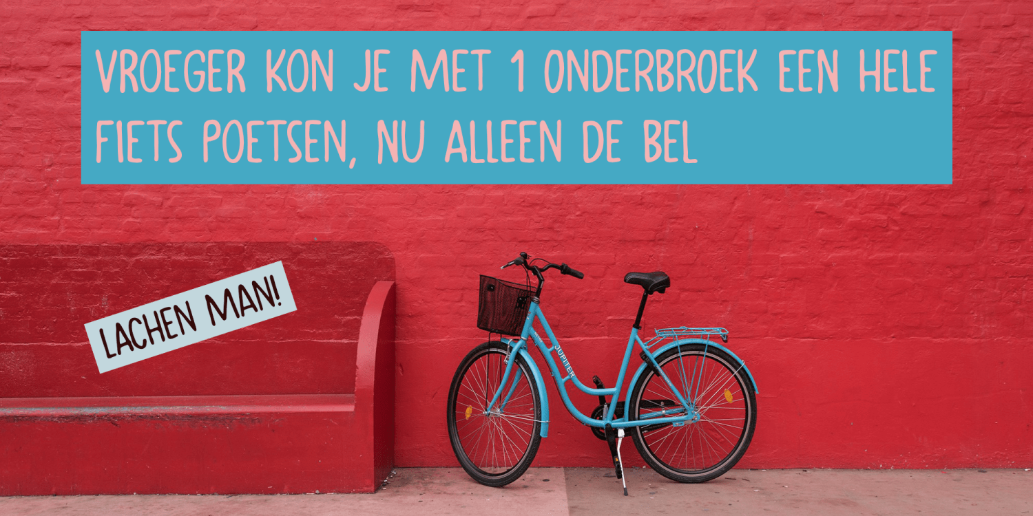Fiets Font Poster #1