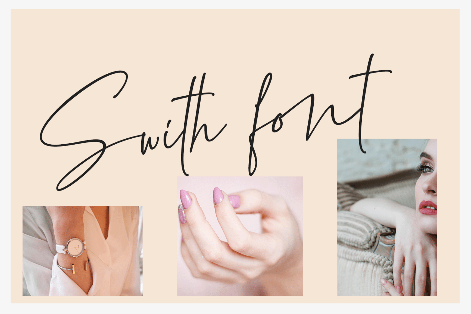 Sallome Font Poster #2