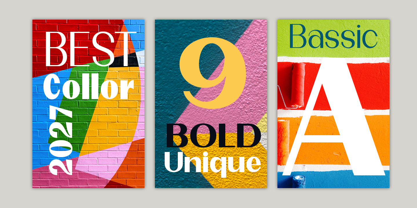 Dietary Font Poster #4