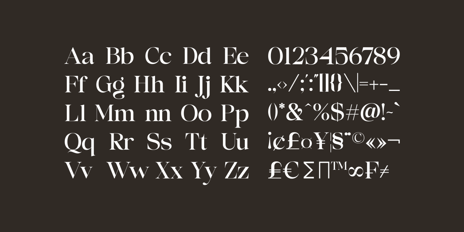 Avalone Font Poster #1